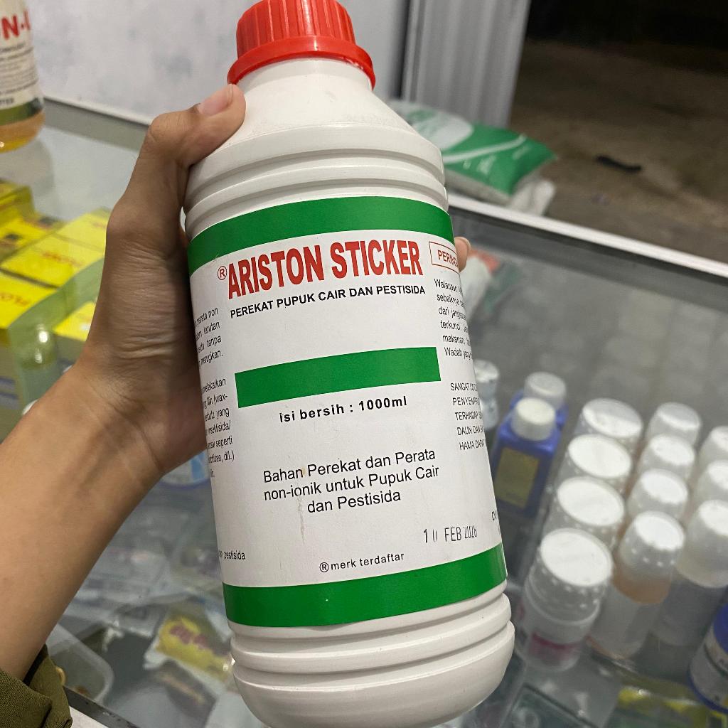 ARISTON STICKER 1 LITER - Perekat Perata herbisida Fungsida insektisida akarsida