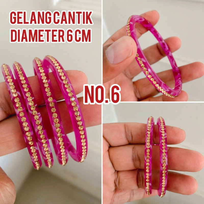 HARGA PROMO Gelang Keroncong G8 / Bangel / Gelang India / Gelang Murah / Gelang Warna Warni / Inpor