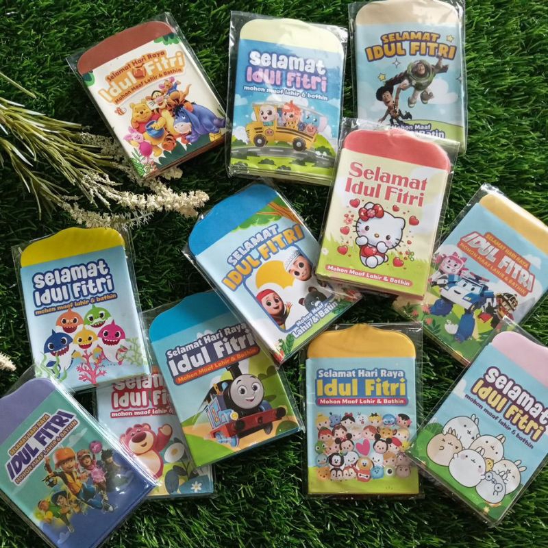 

BISA PILIH MOTIF AMPLOP LEBARAN UKuran medium Amplo idul fitri /angpao lebaran murah ecer