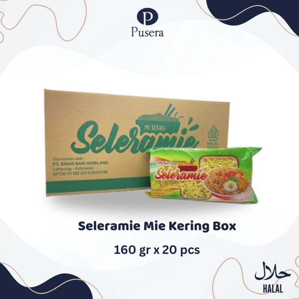 

[1 KARTON] Seleramie Mie Panggang