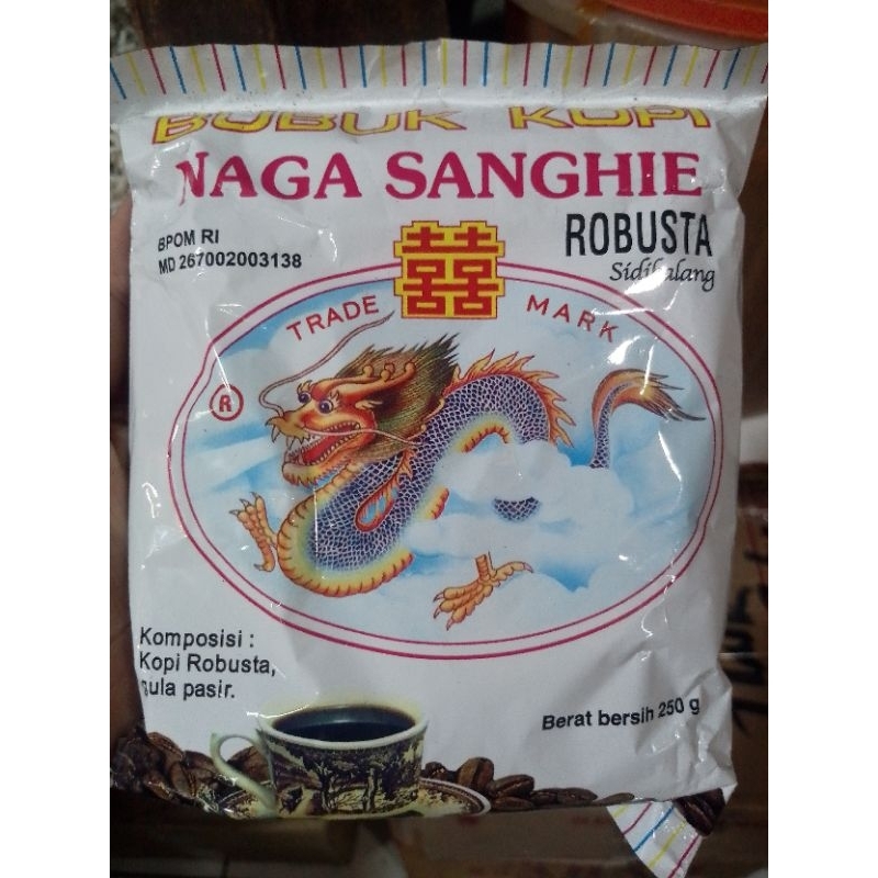 

Kopi Naga Sanghie( Robusta) asli sidikalang