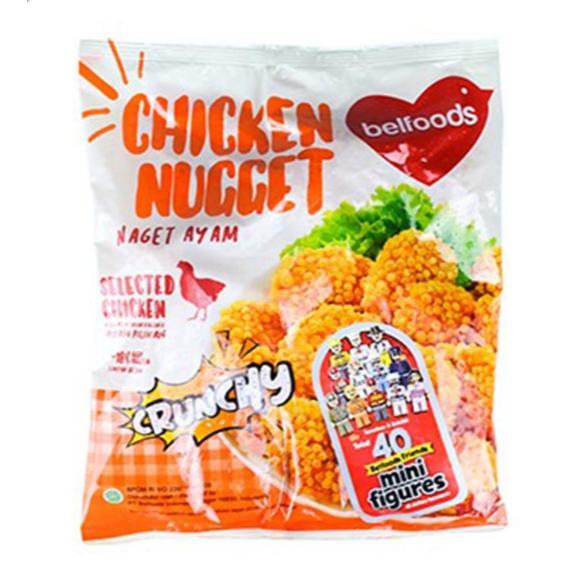 

BELFOODS CHICKEN NUGGET CRUNCHY 500 GR