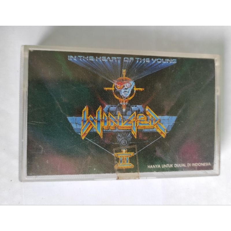 kaset pita WINGER "in the heart of the young"