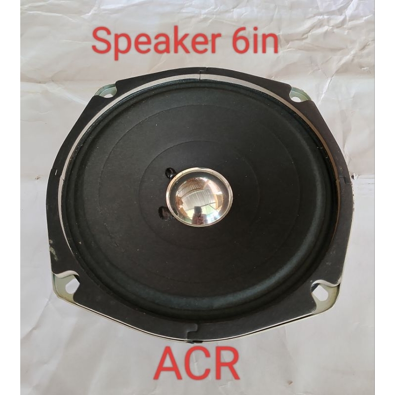 Speaker6in 6" 6inch ACR mid midlevokal fullrange