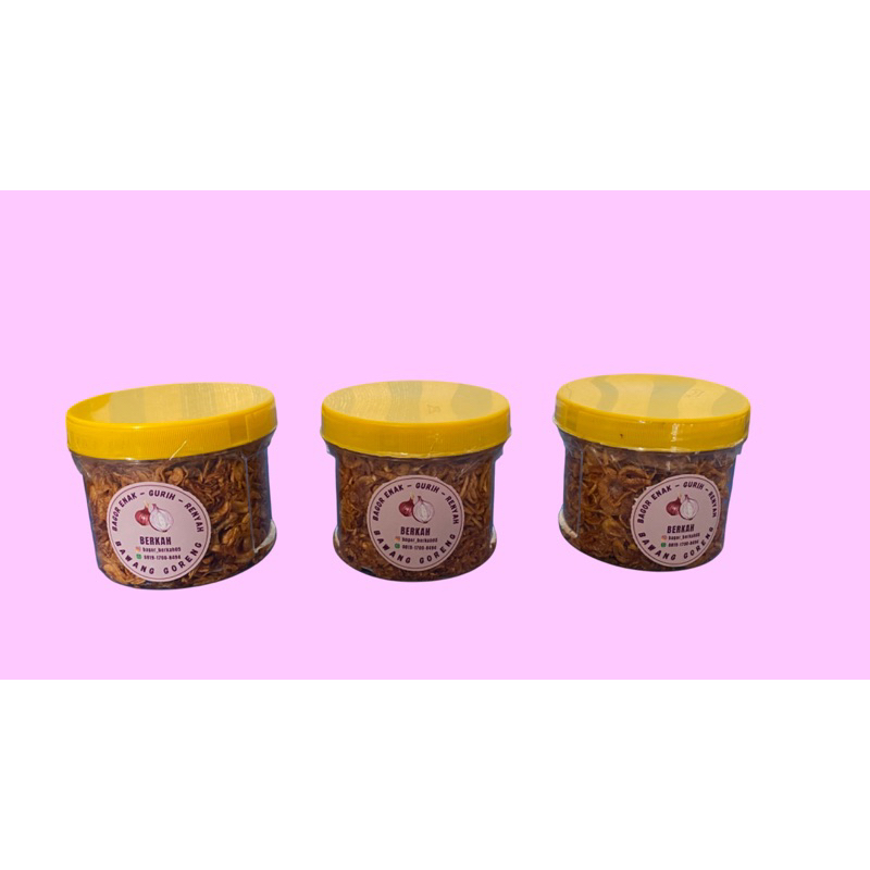 

Bawang Goreng Asli Premium | Tanpa Tepung, Original Gurih dan Renyah 160gram