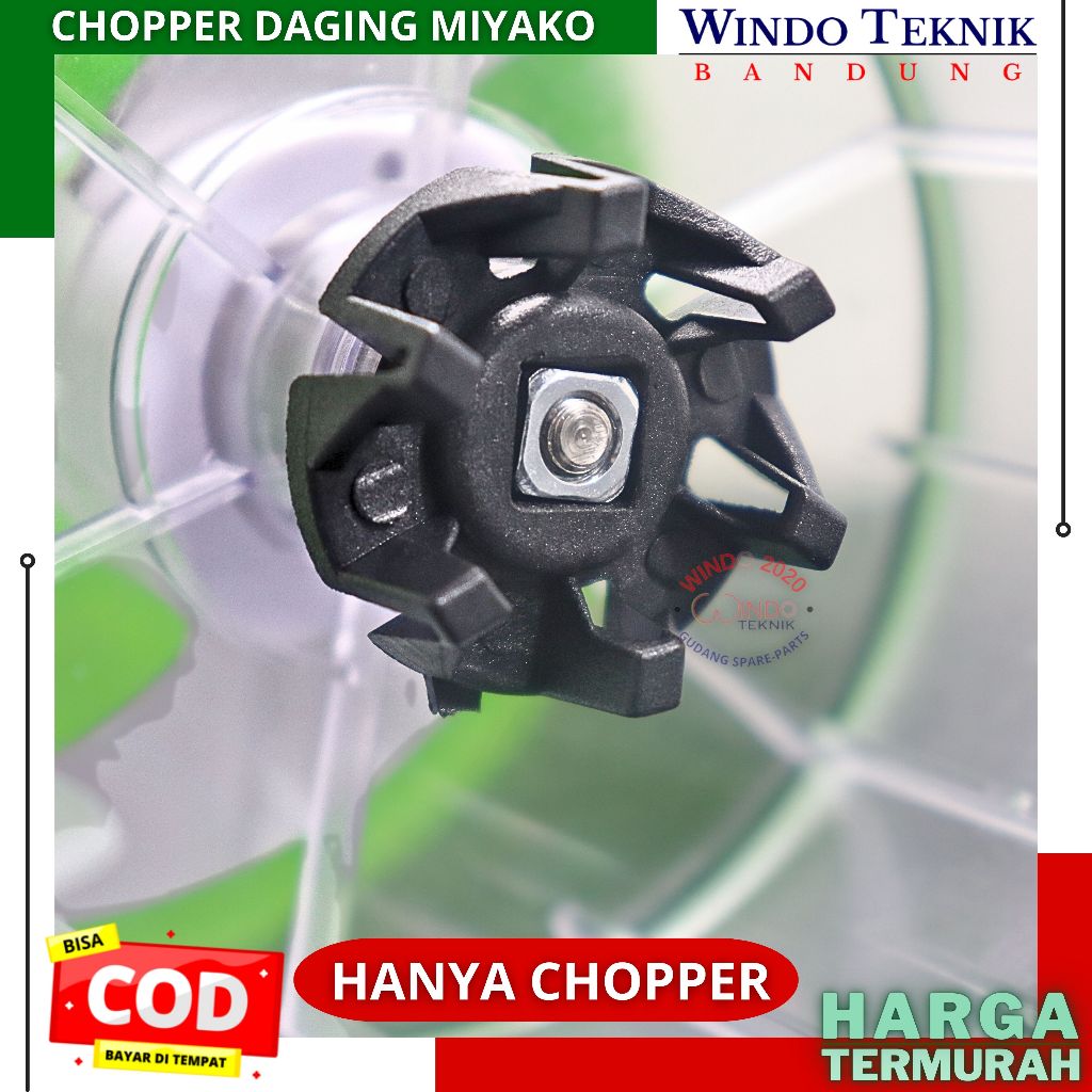 New Choper / Coper Chopper Blender Daging Miyako Penggiling Daging Meat Copper Blender Daging Miyako