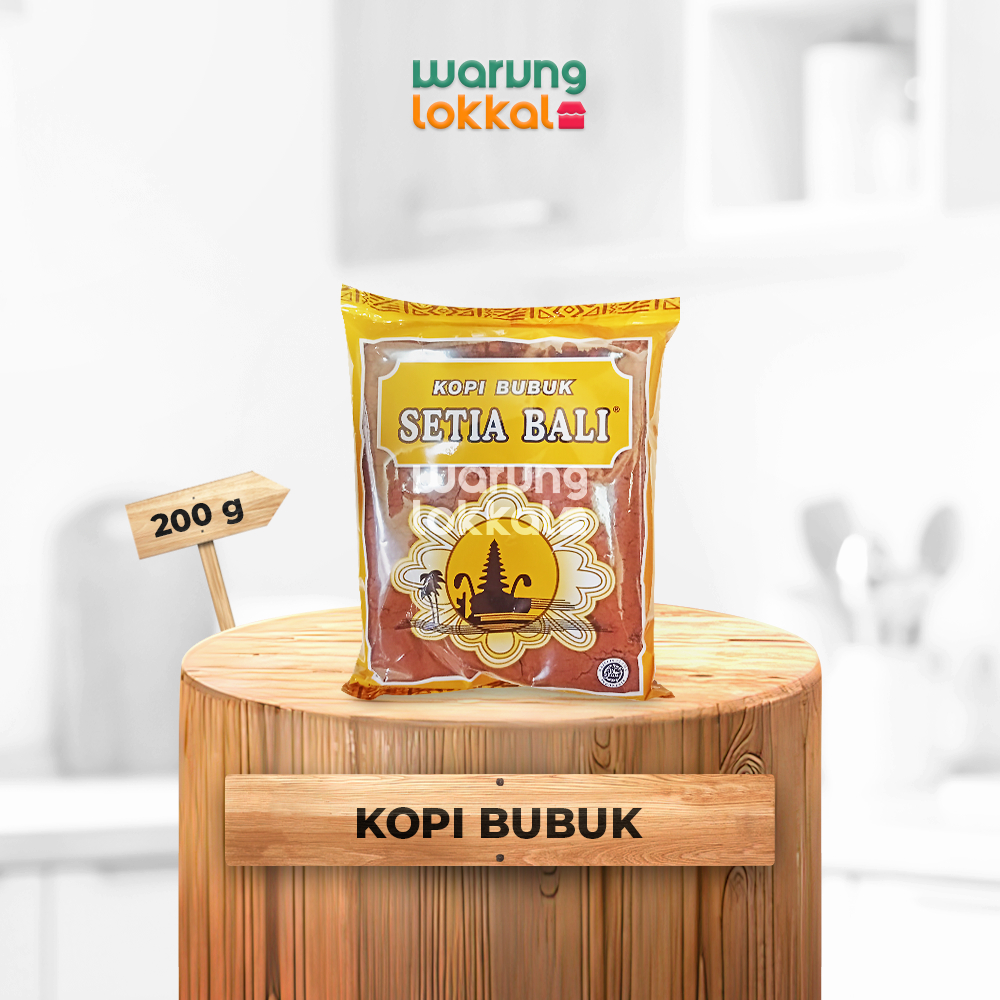 

Setia Bali Kopi Bubuk 200g - Warung Lokkal