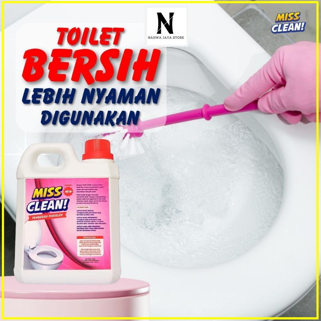 Pembersih Toilet Lengkap MISS CLEAN , Toilet jadi bersih dan kebersihan terjaga