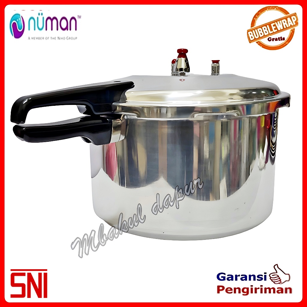 Panci Presto Pressure Cooker Presto Jumbo Panci Tekanan 20 Liter Jumbo NUMAN SNI