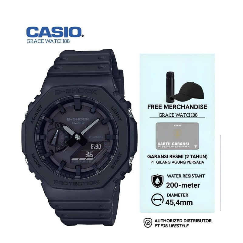 Casio G-Shock ga-2100-1a1dr / Gshock ga-2100-1a1 / Gshock original ga-2100-1a1 / Ga-2100
