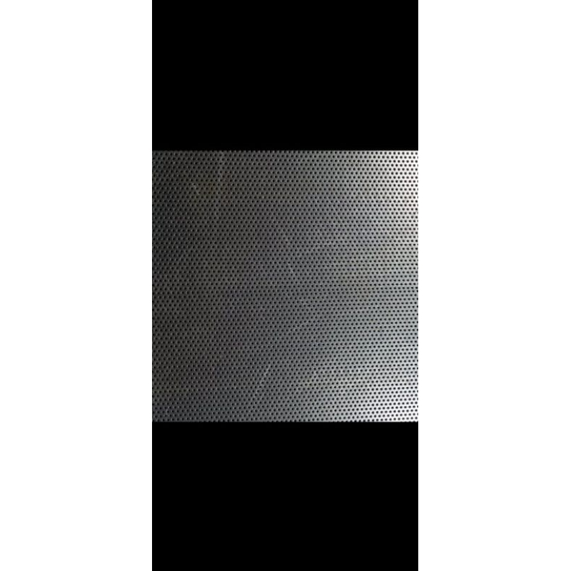 15x45cm plat besi baja lubang 1mm tebal 1mm
