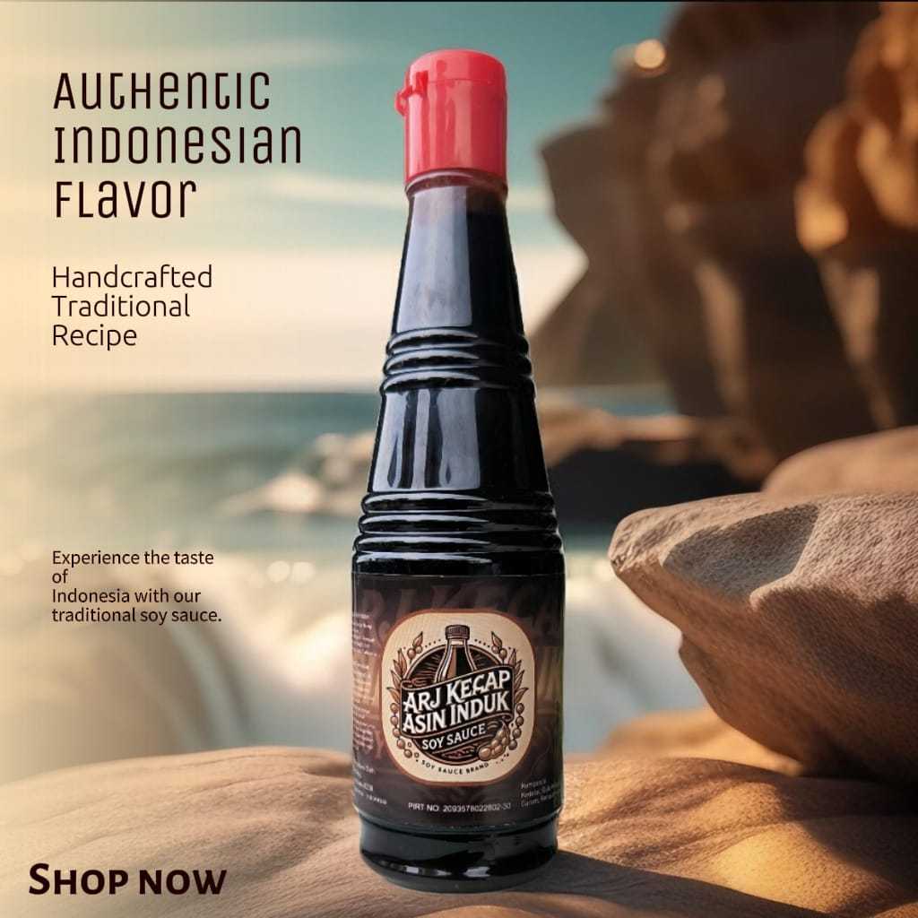 

ARJ KECAP ASIN INDUK bumbu masak Halal 300ML
