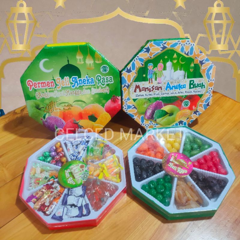 

Paket Manisan Permen Lebaran Idul Fitri | Hampers Lebaran Manisan Permen Kado Hadiah Gift Idul Fitri