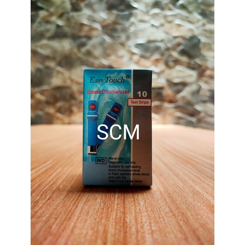 Strip Tes Gula Darah Strip Easy Touch Kolesterol