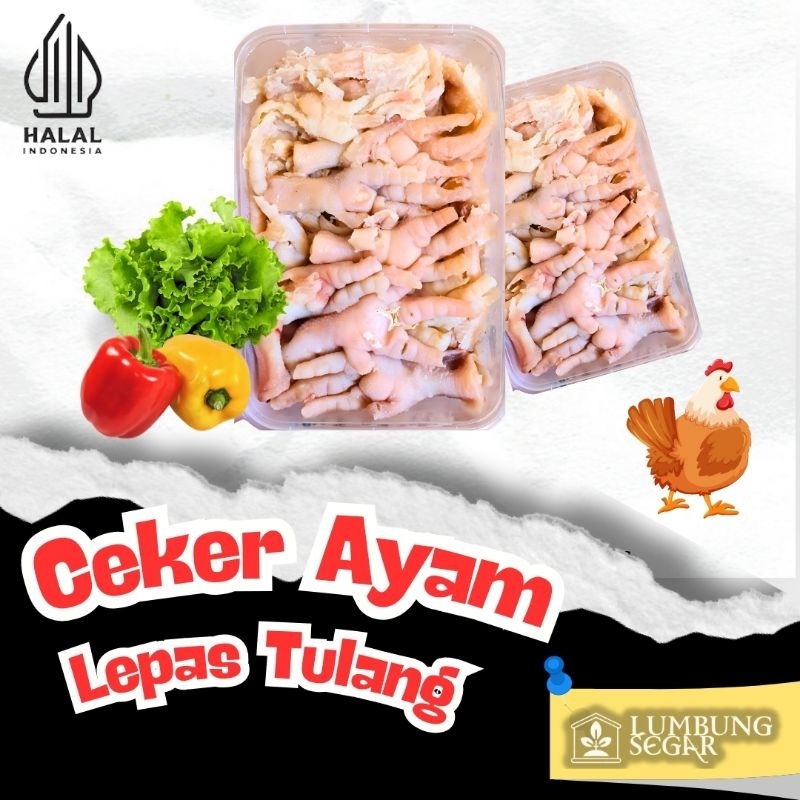 

Ceker Ayam Lepas Tulang 1 Kg | Halal - Berkualitas - Terjangkau