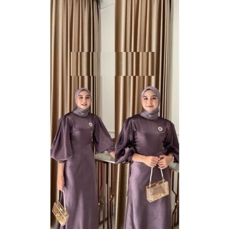 Lyodra Dress Muslim Gamis Terbaru