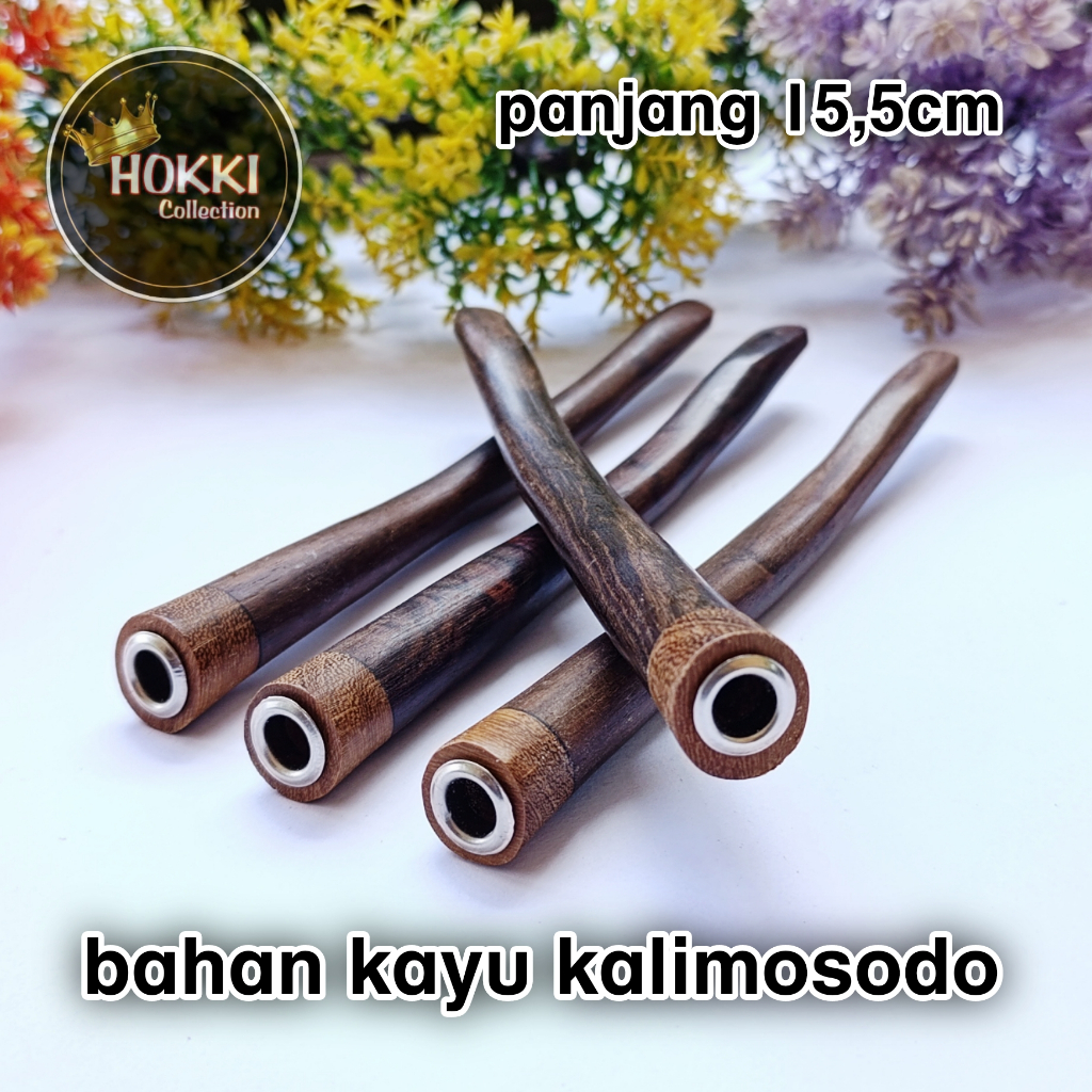 Pipa Once Cangklong Kayu Kalimosodo Bulat Premium