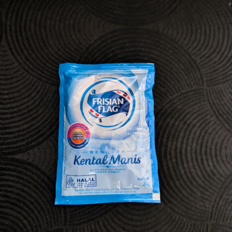 

SUSU KENTAL MANIS FRISIAN FLAG PUTIH 38 GRAM ECER SKM KRIMER
