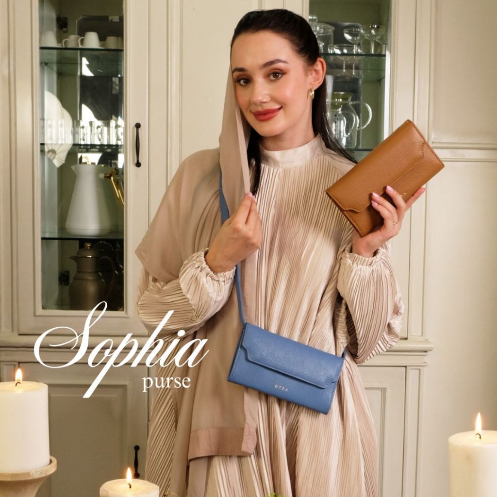 KYRA Sophia Purse - Dompet Wanita - Purse - Dompet Panjang - Dompet Kulit Asli - Dompet Pesta