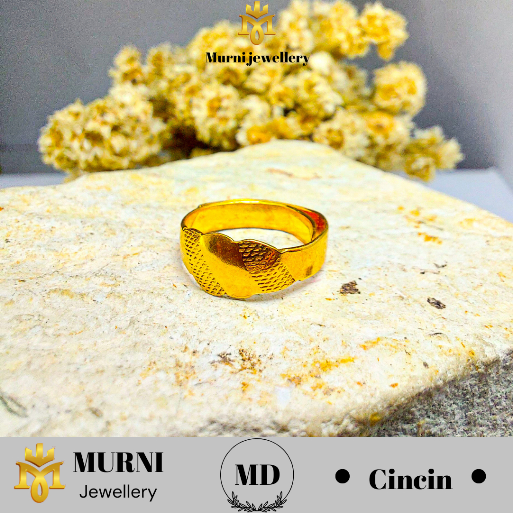 Cincin Anak Emas Muda Asli Model Keong - Toko Emas Murni