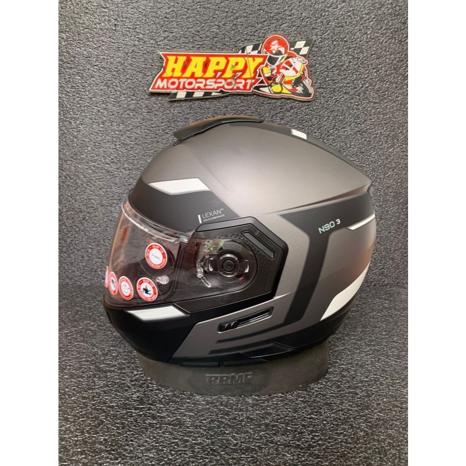 Helm Nolan N903 Reflector N-Com Flat Lava Grey