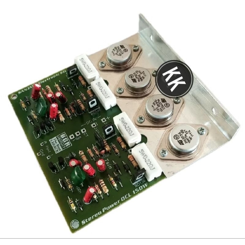 KIT POWER AMPLIFIRE OCL 150WATT STEREO