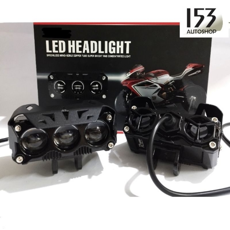 LED Projie Laser 3 Mata (2pcs)