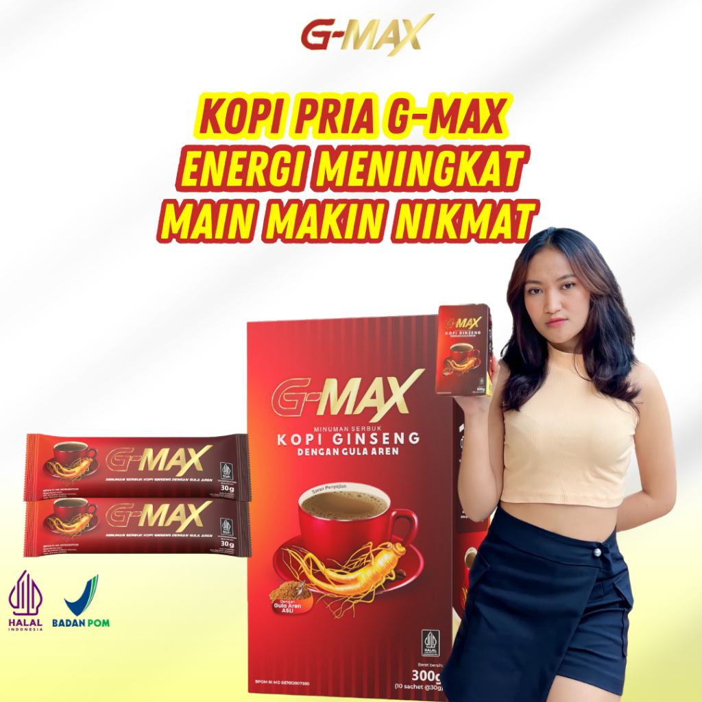 

Kopi G-max Rasa Ginseng Penambah Stamina Membantu Meningkatkan Ketahanan Pria