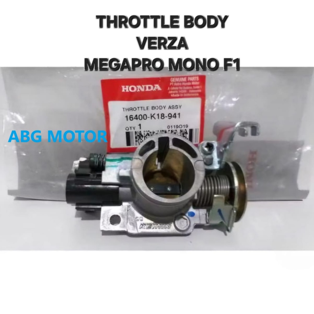THROTTLE BODY VERZA MEGAPRO MONOSHOCK MONO ORIGINAL 16400-K18-941