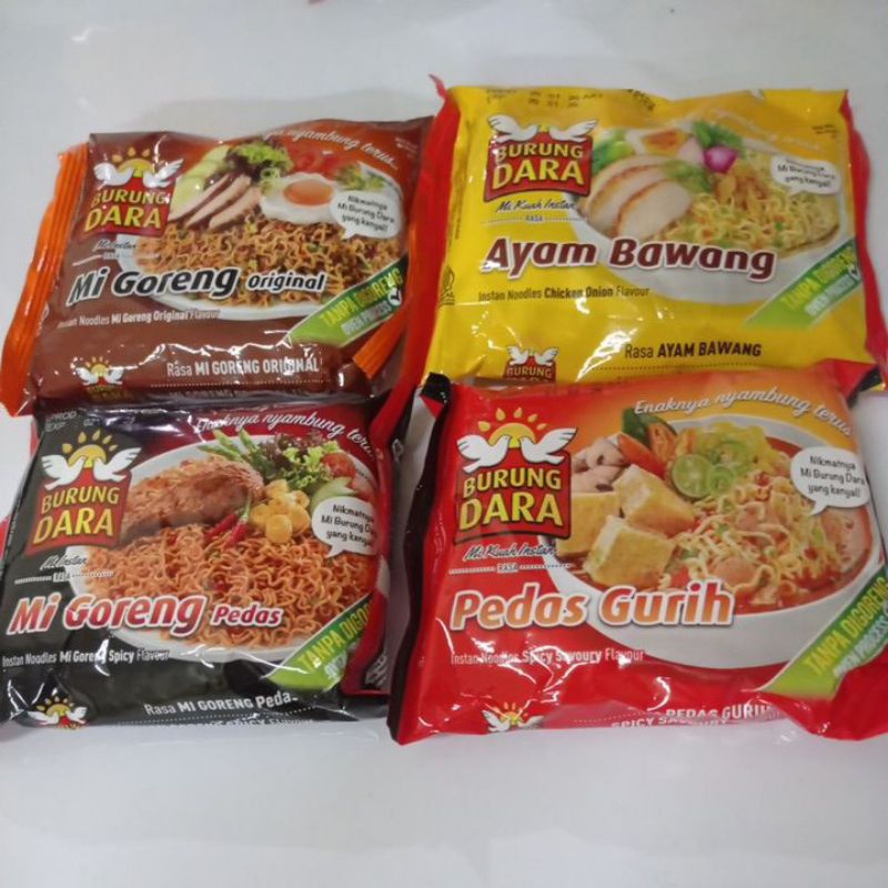 

MIE BURUNG DARA INSTAN