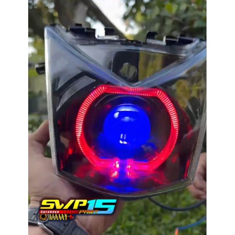Reflektor Lampu Depan Beat FI 2012-2014 Biled LED
