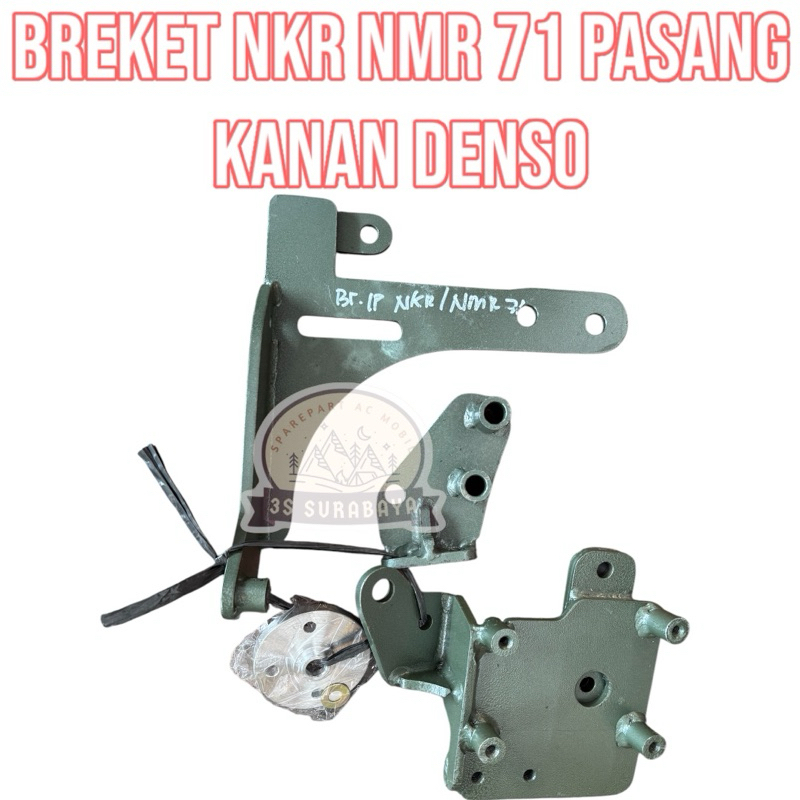Breket Bracket Ac Mobil Nkr 71 Nmr 71 Denso isuzu Ac Mobil Pemasangan