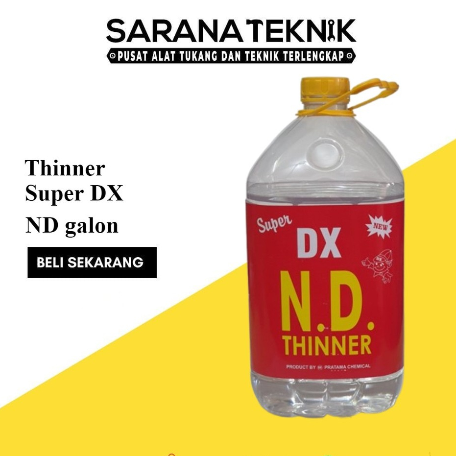 [SARANA TEKNIK] THINNER DX ND SUPER KOMPAN / Thinner Super DX Galon / Thinne Super DX 5liter / Thinn