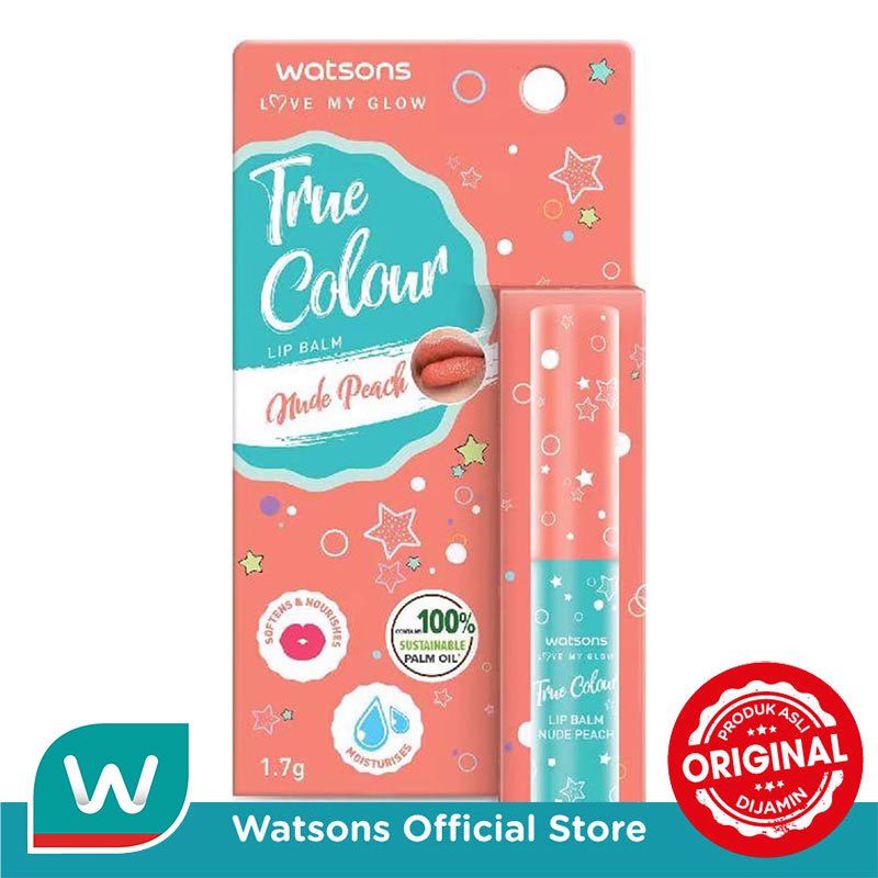 Watsons True Colour Nude Peach Lip Balm 1.7g