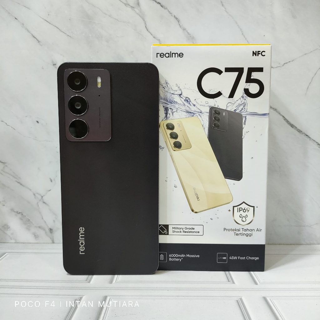 Realme C75 Ram 8GB Rom 128GB I Ram 8GB Rom 256GB ( Second )
