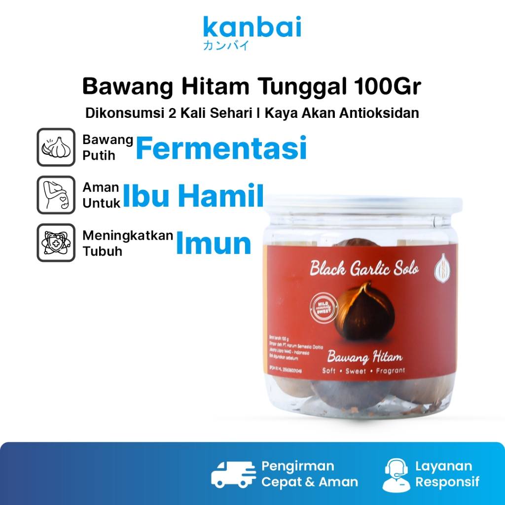 

HSD Black Garlic Solo Bawang Hitam Tunggal