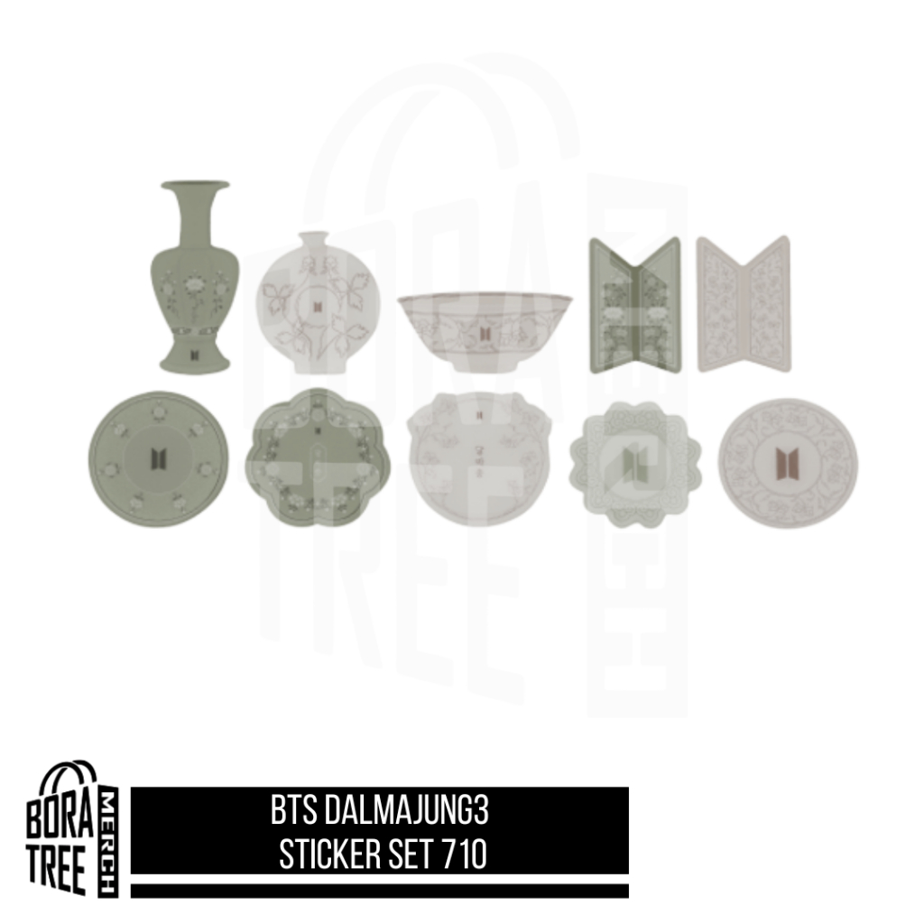 BTS DALMAJUNG3 STICKER SET 710