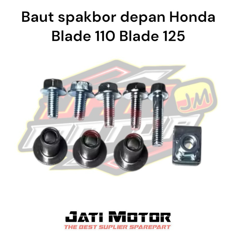 Baut spakbor depan honda blade 110/ blade 125