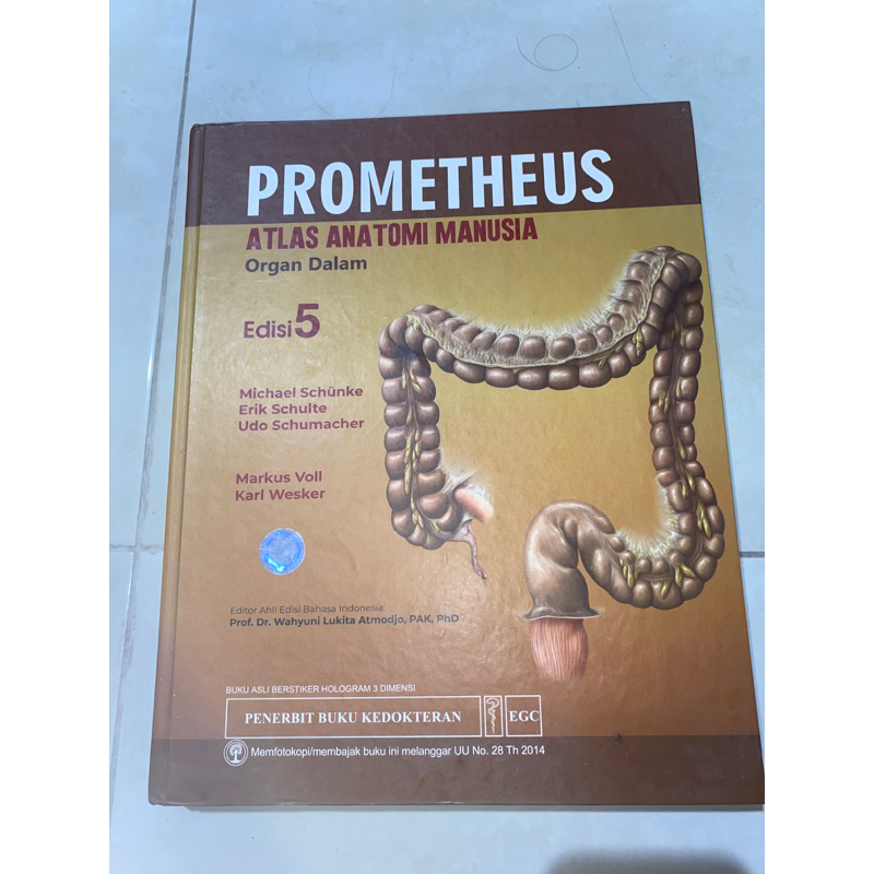 Buku Prometheus Edisi 5 Organ Dalam