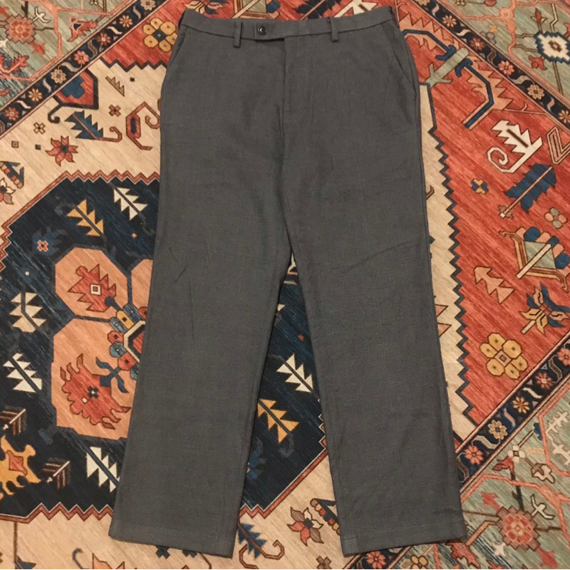 Celana Katun Heattech Uniqlo Grey ( 30 )