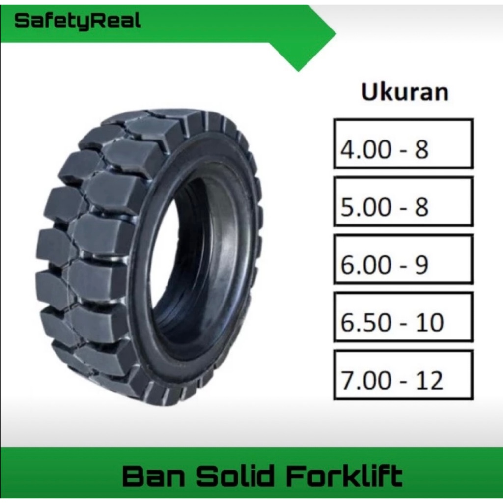 Ban Solid Forklift / Ban Mati untuk forklift