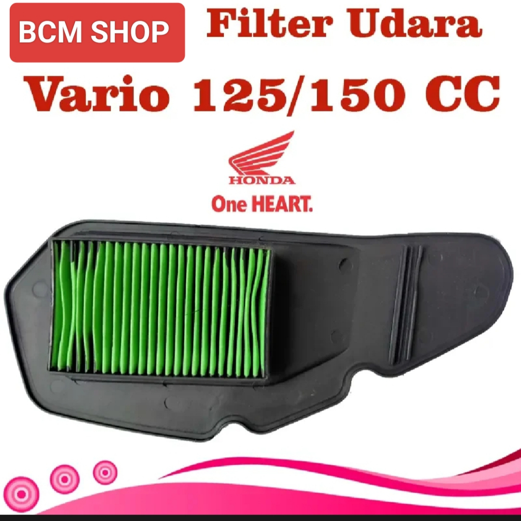 Filter udara Vario 150 Vario 125 Led 2015-2019 tanpa pengait Saringan Udara Honda Vario