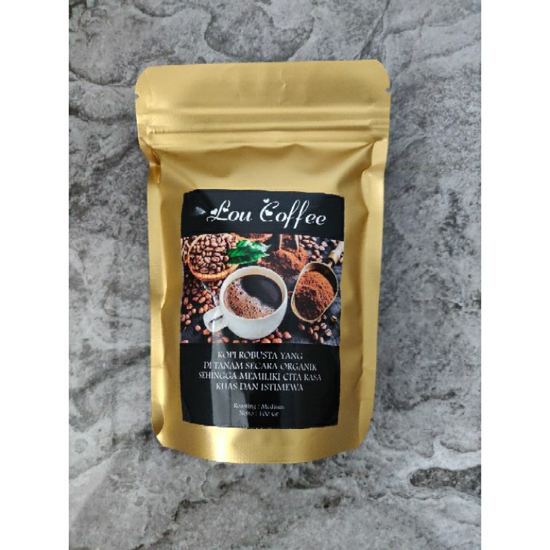 

Kopi Robusta ( Lou Coffee ) 100 gr