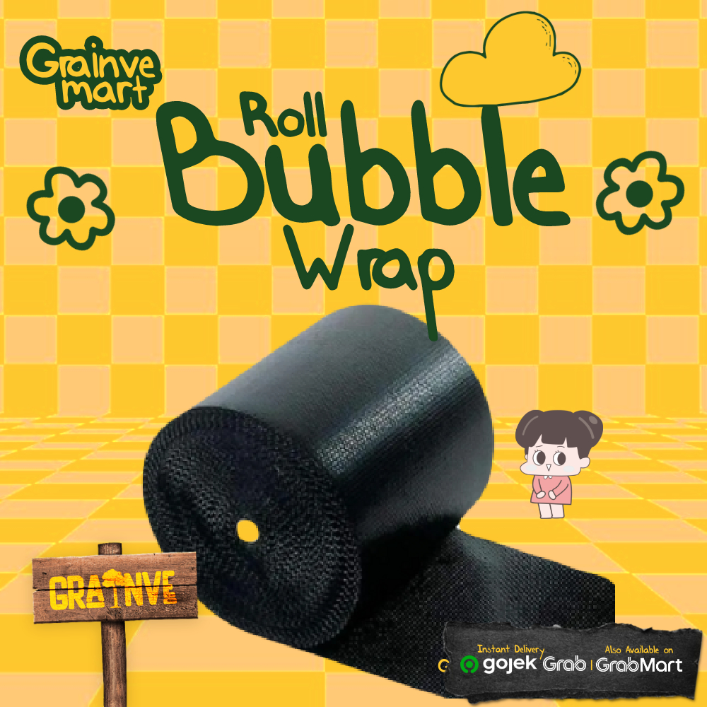 

BUBBLE WRAP ROLL alat bungkus packing gulung 20x50cm