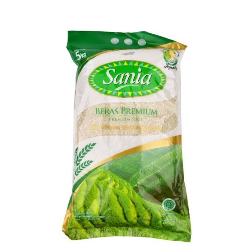 

beras Sania 5kg dan mnyak gr