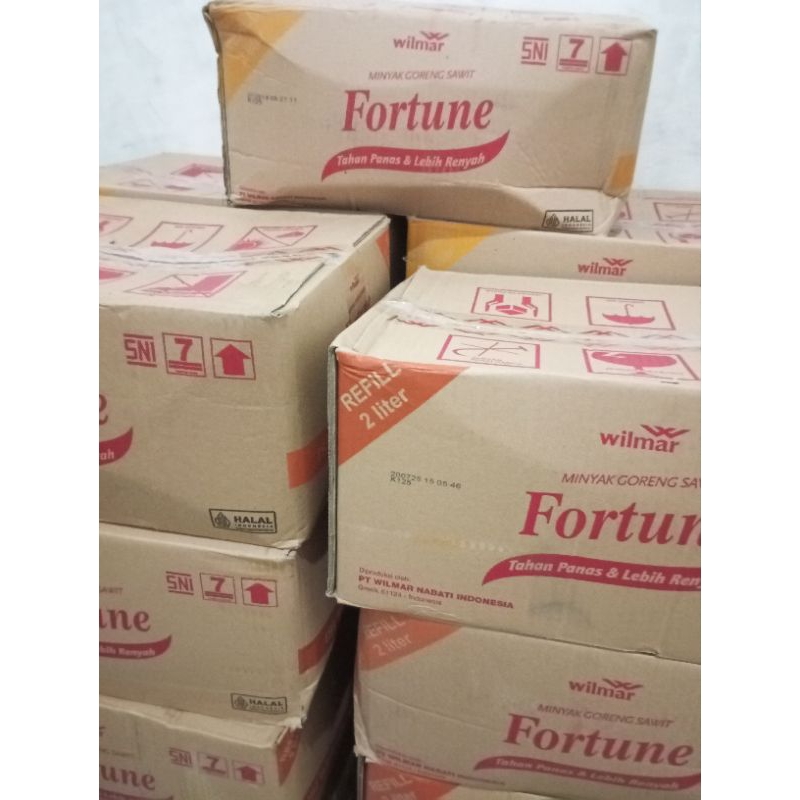 

TERMURAH minyak goreng Fortune 2L