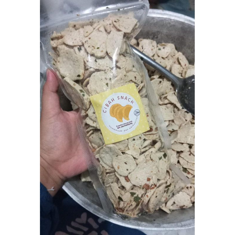 

Basreng original daun jeruk renyah gurih murah / kemasan 500gram
