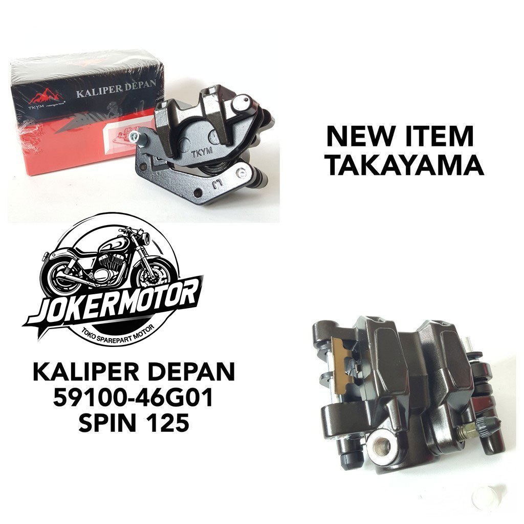 KALIPER REM DEPAN KALIPER CAKRAM DEPAN SUZUKI SPIN 125- TAKAYAMA