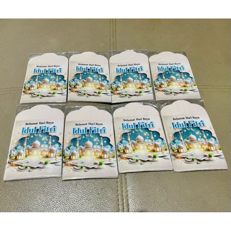 

Amplop Kecil THR Lebaran 2025 Motif MASJID 1 Pax 10 Lembar
