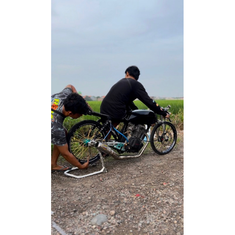 knalpot herex 300cc original Gss racing muffler